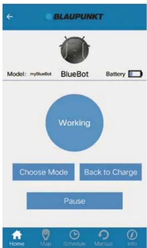 BLAUPUNKT Bluebot XSmart VCBB1XS - SMARTPHONE APP - INSTRUCTIONS - 2