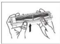 PRINCESS Deluxe 339000 - Come aprire il coperchio del kit spazzola rotativa - 2