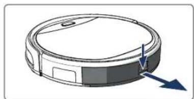 BLAUPUNKT Bluebot XEasy VCCB1XE - Reinigung des Staubbehalters und der Filter - 2
