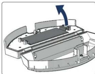 BLAUPUNKT Bluebot XEasy VCCB1XE - Het stofopvang reservoir en filters reinigen - 4