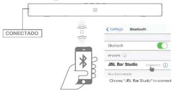 JBL Bar Studio - Como usar Bluetooth con la barra de sonido - 2