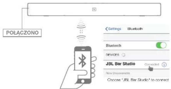 JBL Bar Studio - Sposob korzystania z polaczenia Bluetooth z soundbarem - 2