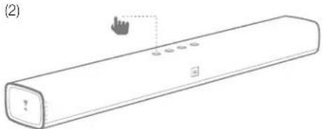 JBL Bar Studio - 7b. Per gli altri TV, effettuare la procedura di programmazione del telecomando IR - 2