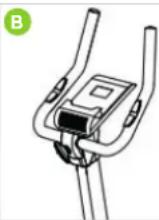 VirtuFit HTR 1.0 - Pour régler les sangles de pied, suivez les étapes ci-dessous: - 2