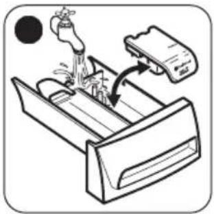 ZANUSSI ZWF71440BW - NETTOYAGE DU DISTRIBUTEUR DE PRODUIT DE LAVAGE - 2