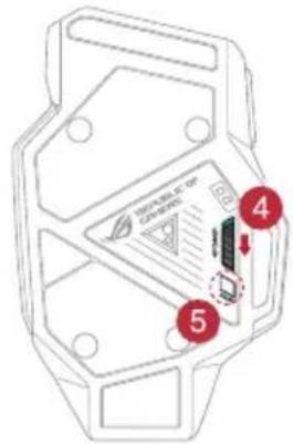 ASUS ROG Spatha - Pour configurer votre souris de jeu ROG Spatha en tant que souris sans fil : - 2