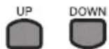 JVC Boomblaster RVNB100 - Druk op [UP] of [DOWN]. - 1