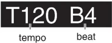 JVC Boomblaster RVNB100 - Press [◀◀/◀◀] or [▶▶/▶▶] to select the tempo. - 1