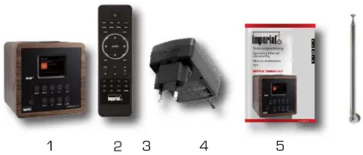 Imperial Dabman D10 - Lieferumfang - 1