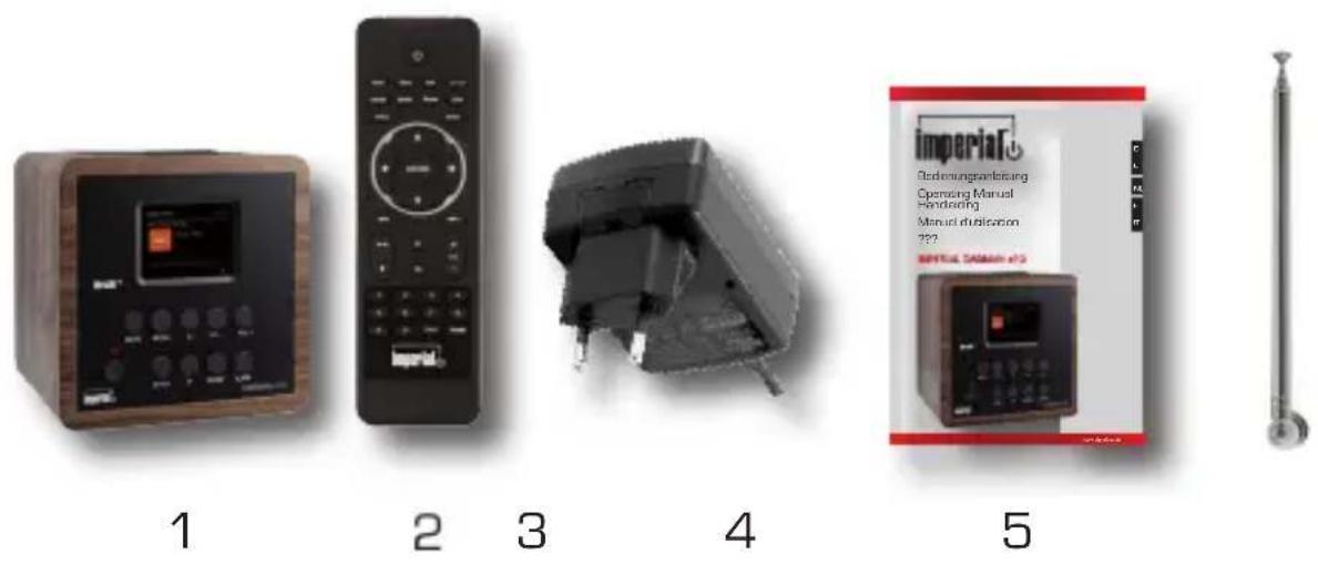 Imperial Dabman D10 - Scope of supply - 1