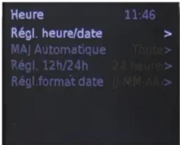 Imperial Dabman D10 - Réglage de l'heure - 1