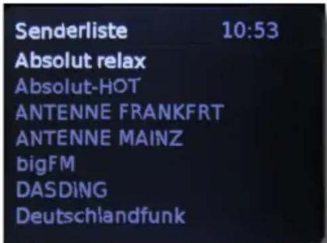 Imperial Dabman D10 - 9.1.1.Senderliste - 2