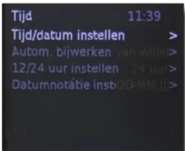 Imperial Dabman D10 - Tijd instellen - 1