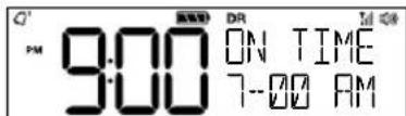 PURE Evoke H2 - Indstilling af alarm og sleptimer - 3