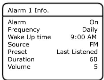 PURE Evoke H6 - To set an alarm: - 3