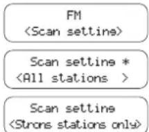 PerfectPro DAB+Mate - Scan sensitivity setting - FM - 1