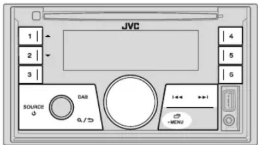 JVC KWDB93BT - Vorbereitung: - 1