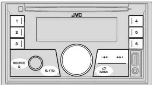 JVC KWDB93BT - ANALOGRADIO - 1