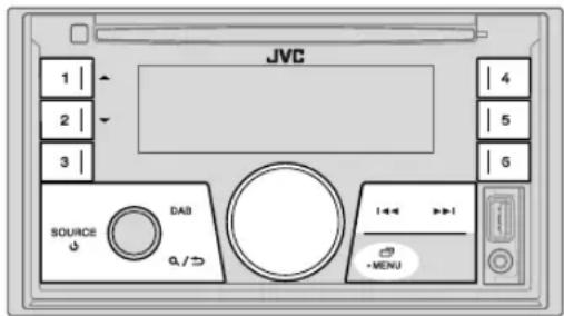JVC KWDB93BT - Préparation: - 1