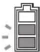 MAKITA DLM431PT2 - Indication de la charge restante de la batterie - 2
