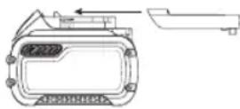 DEWALT DCMW564 - Μεταφορα της Μπαταριας FLEXVOLT™ - 1