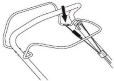 MCCULLOCH M46110R Classic - Nastavenie lanka spojky - 2