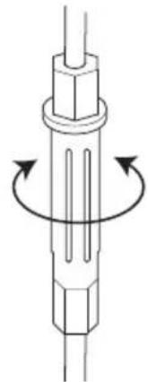 MCCULLOCH M46110R Classic - Réglage du cable d'embrayage - 1