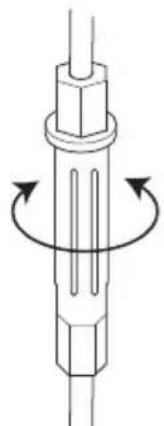MCCULLOCH M46110R Classic - Ajuste del cable del embrague - 1
