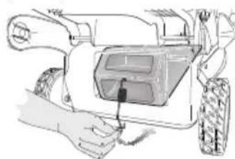 MCCULLOCH M46110R Classic - Inserarea dispositivului de marunte - 2