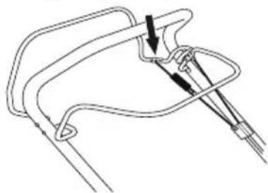 MCCULLOCH M51150R Classic - Indstilling af koblingswire - 2