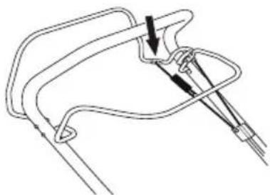 MCCULLOCH M51150R Classic - Sidurikaabli seadistamine - 2