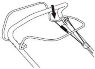MCCULLOCH M51150R Classic - Réglage du cable d'embrayage - 2