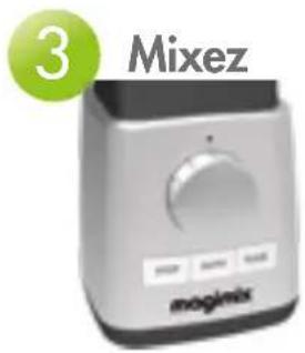 MAGIMIX Power Blender - Assemblez le bol - 4