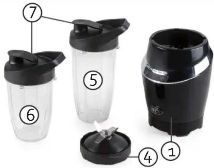 BORETTI Nutri Frulli B212 - PIEZAS - 2
