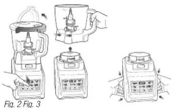 NINJA BL 682 EU2 AutoIQ - Armado y uso del tzón del procesador - cont. - 2