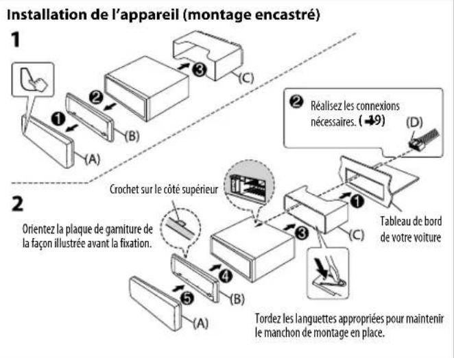 KENWOOD KMMDAB403 - Procedure de base - 1