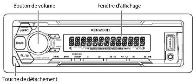 KENWOOD KMMDAB403 - FONCTIONNEMENT DE BASE - 1
