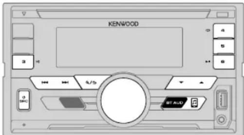 KENWOOD DPX7100DAB - BLUETOOTH — Audio - 1