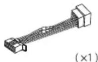 KENWOOD DPX7100DAB - Teileliste für den Einbau - 3
