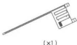 KENWOOD DPX7100DAB - Part list for installation - 1