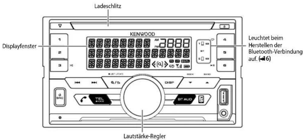 KENWOOD DPX7100DAB - Frontblende - 1