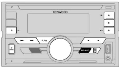 KENWOOD DPX7100DAB - BLUETOOTH — Audio - 1