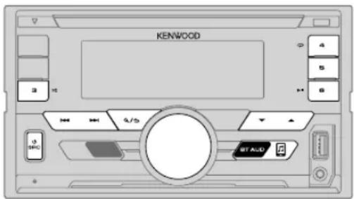 KENWOOD DPX7100DAB - BLUETOOTH — Audio - 1