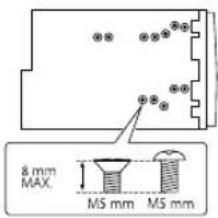 KENWOOD DPX7100DAB - When installing without the mounting sleeve - 1