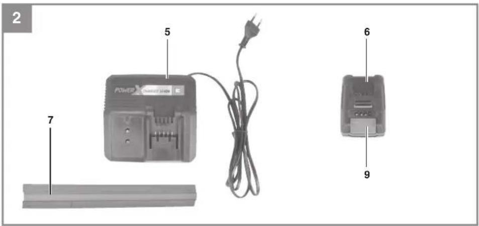 EINHELL GECH 18462 Li Kit - 2