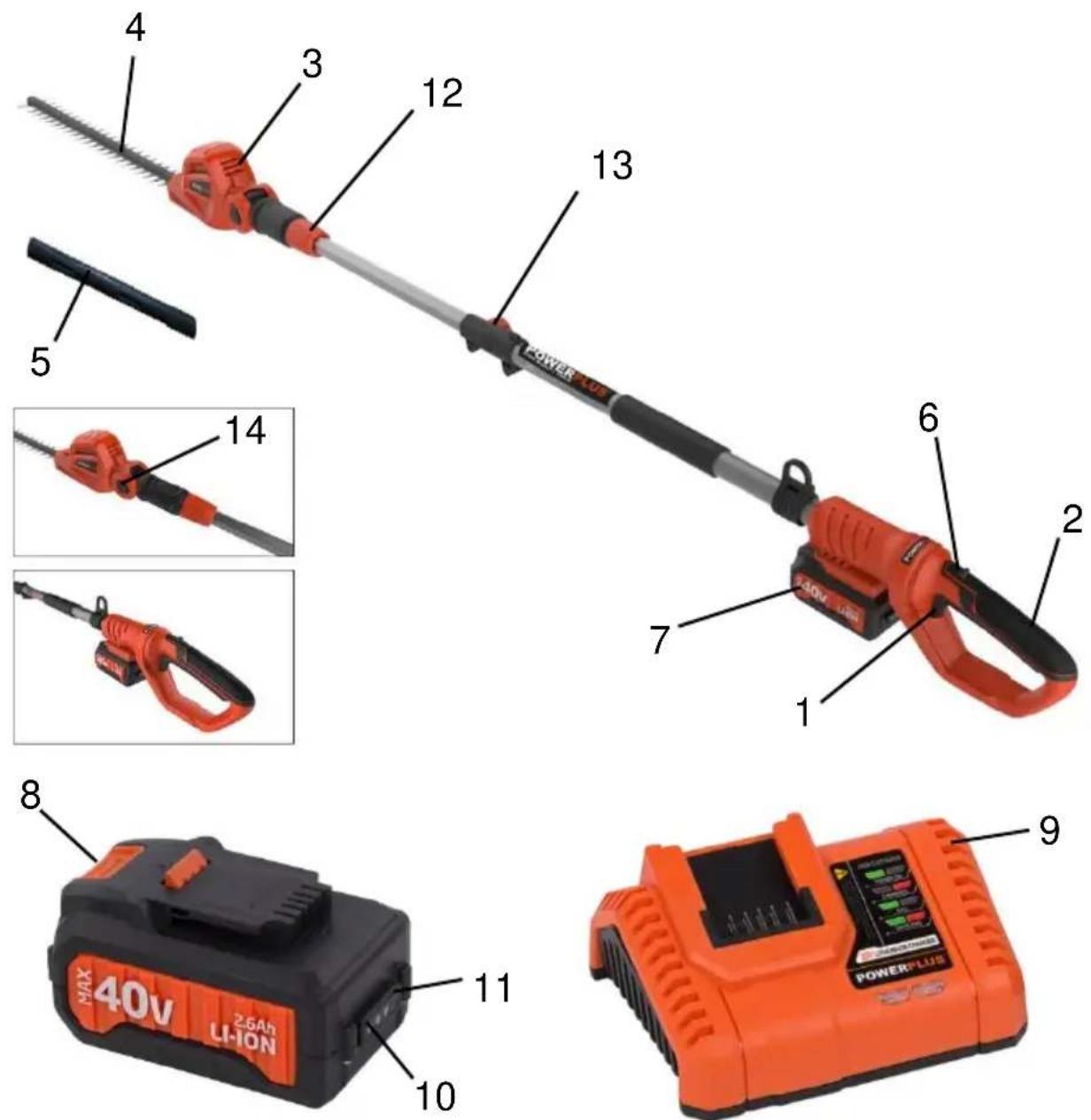 PowerPlus Dual Power POWDPG7538 - 1