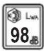 BLACK & DECKER GTC1845L20 - Labels op het gereedschap - 5