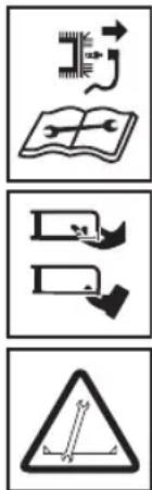 Wolf Garten A 5300 A - Symbols on the unit - 4