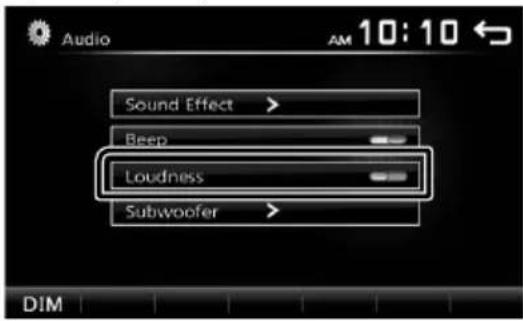 KENWOOD DMX110BT - Loudness - 1