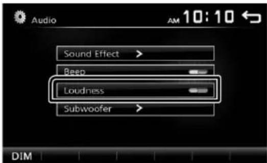 KENWOOD DMX110BT - Loudness - 1